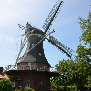 Windmühle in Ganderkesee. Foto: Anja Lütje, Gemeinde Ganderkesee