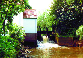 Die Wassermühle in Hasbergen
