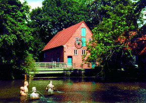 Die Wassermühle in Heiligenrode